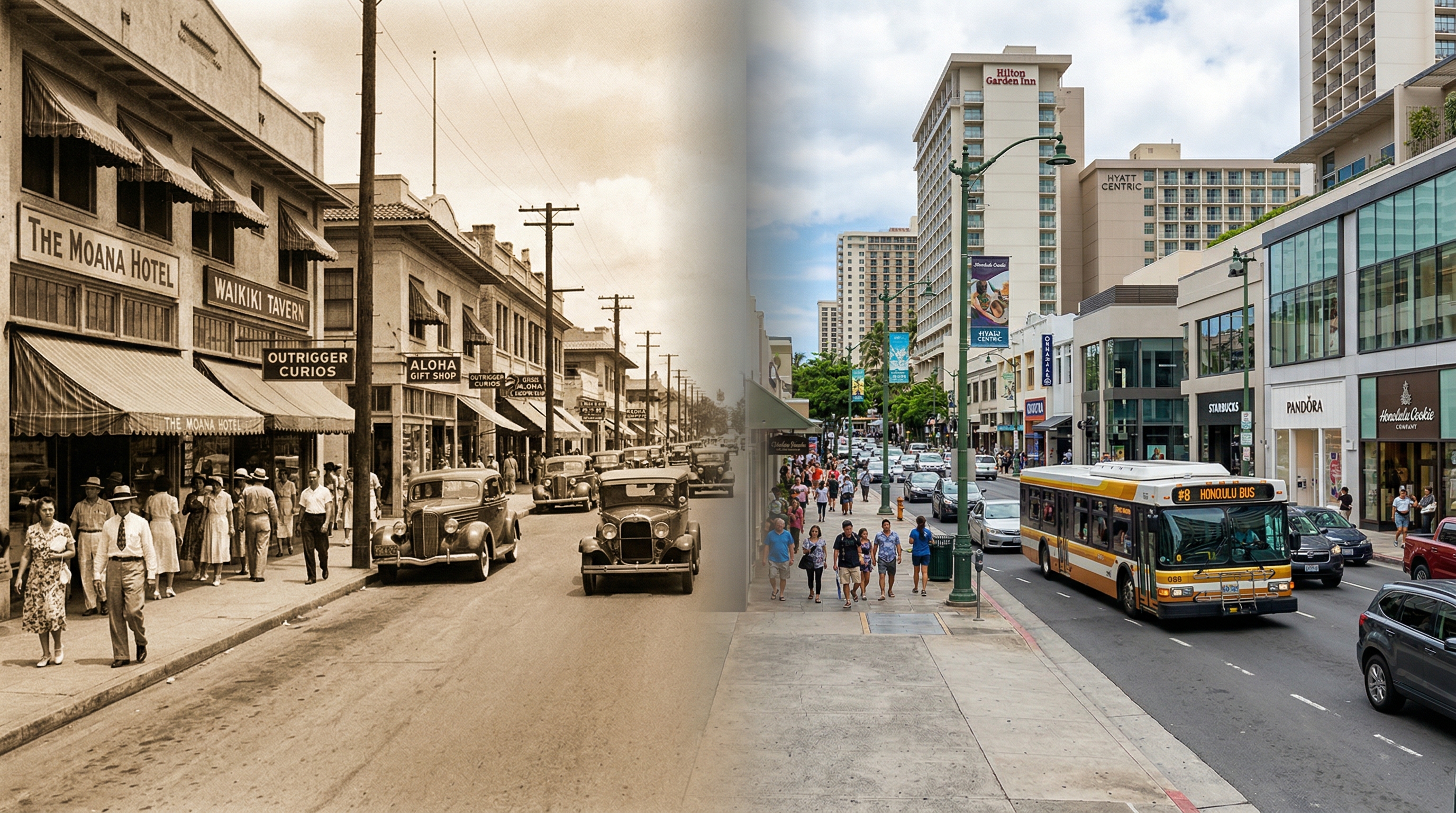 Heritage to modern — the evolution of Kuhio Avenue