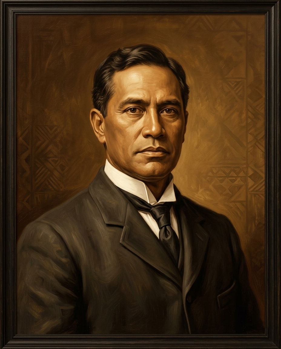 Prince Jonah Kūhiō Kalaniana'ole — dignified portrait